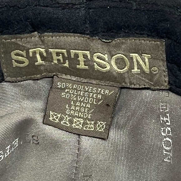 Stetson wool fedora hat size large EUC - Picture 3 of 7